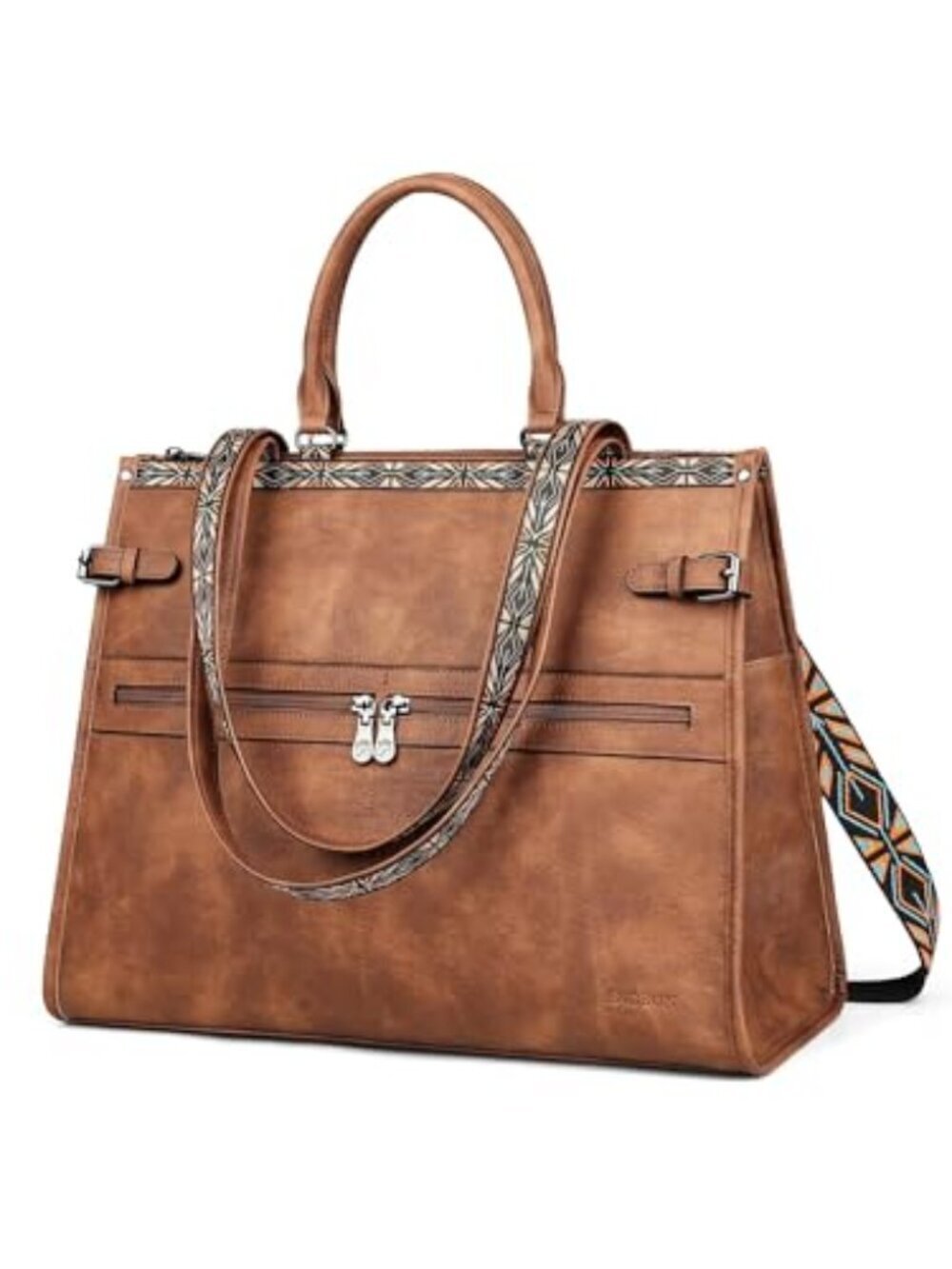 🆕 Laptop Bag for Women Designer PU Leather Large Tote Bags Backpack Purses